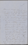 [Mann], Mary [Tyler Peabody], ALS to. [Oct. -] Nov. 1, [1853].