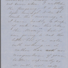 [Mann], Mary [Tyler Peabody], ALS to. [Oct. -] Nov. 1, [1853].