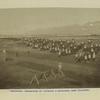 Daghestan. Maneuvers of infantry and artillery near Khunzakh