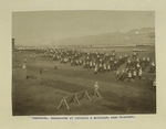 Daghestan. Maneuvers of infantry and artillery near Khunzakh