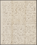 [Mann], Mary [Tyler Peabody], ALS to. Apr. 20-22, 1855.