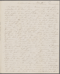 [Mann], Mary [Tyler Peabody], ALS to. Dec. 30, [1856] - Jan. 2, [1857].