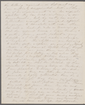 [Mann], Mary [Tyler Peabody], ALS to. Dec. 30, [1856] - Jan. 2, [1857].