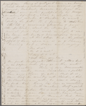 [Mann], Mary [Tyler Peabody], ALS to. Dec. 30, [1856] - Jan. 2, [1857].
