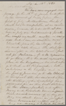 [Mann], Mary [Tyler Peabody], ALS to. Mar. 14, 1860.
