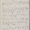 [Mann], Mary [Tyler Peabody], ALS to. [before Apr. 8, 1860].