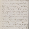 [Mann], Mary [Tyler Peabody], ALS to. [before Apr. 8, 1860].