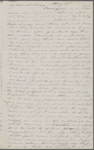[Mann], Mary [Tyler Peabody], AL to. May 27, 1860.