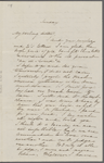 [Mann], Mary [Tyler Peabody], ALS to. [n.m.] [18-]19, [1863?].