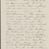 [Mann], Mary [Tyler Peabody], ALS to. [late April? 1864].
