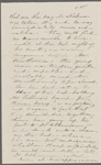 [Mann], Mary [Tyler Peabody], ALS to. [late April? 1864].