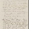 [Mann], Mary [Tyler Peabody], ALS to. [late April? 1864].