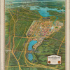 Map of the New York world's fair and approaches.