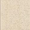 Peabody, Elizabeth [Palmer], mother, ALS to. Oct. 6, 1828.