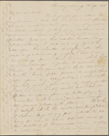 Peabody, Elizabeth [Palmer], mother, ALS to. Sep. 2, 1830.