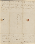 Peabody, Elizabeth [Palmer], mother, ALS to. Sep. 2, 1830.