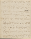 Peabody, Elizabeth [Palmer], mother, ALS to. [Sep.?] 11-14, [1830].