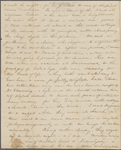 Peabody, Elizabeth [Palmer], mother, ALS to. [Sep.?] 11-14, [1830].