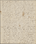 Peabody, Elizabeth [Palmer], mother, ALS to. Oct. 16-20, [1830].