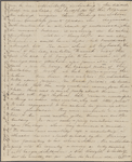 Peabody, Elizabeth [Palmer], mother, ALS to. Oct. 31, 1830.