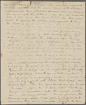 Peabody, Elizabeth [Palmer], mother, ALS to. [Jun.? 18?, 1831].