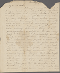 Peabody, Elizabeth [Palmer], mother, ALS to. Thursday [Jun.?] [1831?].