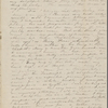 Peabody, Elizabeth [Palmer], mother, ALS to. May 12-15, 1832.