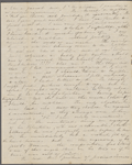 Peabody, Elizabeth [Palmer], mother, ALS to. May 12-15, 1832.