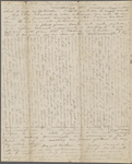 Peabody, Elizabeth [Palmer], mother, ALS to. May 12-15, 1832.