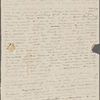 Peabody, Elizabeth [Palmer], mother, ALS to. May 12-15, 1832.