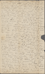 Peabody, Elizabeth [Palmer], mother, ALS to. Jun. 10, [1832].