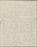 Peabody, Elizabeth [Palmer], mother, ALS to. Jun. 25, [1832].