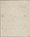 Peabody, Elizabeth [Palmer], mother, ALS to. Jul. 6, 1832.