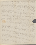 Peabody, Elizabeth [Palmer], mother, ALS to. Jul. 13, 1832.