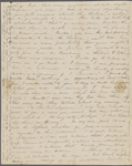 Peabody, Elizabeth [Palmer], mother, ALS to. Jul. 15, 1832.