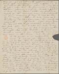 Peabody, Elizabeth [Palmer], mother, ALS to. Aug. 22, 1832.