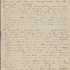 Peabody, Elizabeth [Palmer], mother, ALS (incomplete) to. [--] 6-8, [Dec. 1833-Spring, 1835].