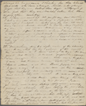 Peabody, Elizabeth [Palmer], mother, ALS (incomplete) to. [--] 6-8, [Dec. 1833-Spring, 1835].