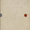 Peabody, Elizabeth [Palmer], mother, ALS (incomplete) to. [--] 6-8, [Dec. 1833-Spring, 1835].