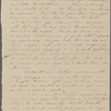 Peabody, Elizabeth [Palmer], mother, ALS to. Aug. [5], 1842.