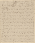 Peabody, Elizabeth [Palmer], mother, ALS to. Aug. 11, 1842.