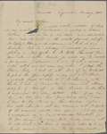 Peabody, Elizabeth [Palmer], mother, AL (incomplete?) to. Aug. 22, 1842.