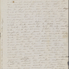 Peabody, Elizabeth [Palmer], mother, ALS  to. Mar. 23-24, 1843. 