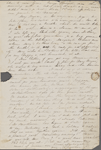 Peabody, Elizabeth [Palmer], mother, ALS  to. Mar. 23-24, 1843. 