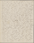 Peabody, Elizabeth [Palmer], mother, ALS  to. Jun. 6-7 [i.e. Jul. 6-7], 1843. 