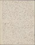 Peabody, Elizabeth [Palmer], mother, ALS (incomplete)  to. [Jul, 1843]. 