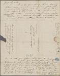 Peabody, Elizabeth [Palmer], mother, ALS (incomplete)  to. [Jul, 1843]. 