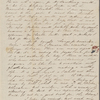 Peabody, Elizabeth [Palmer], mother, ALS to. Aug. 13-15, 1843. 