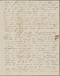 Peabody, Elizabeth [Palmer], mother, ALS to. Aug. 13-15, 1843. 