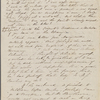 Peabody, Elizabeth [Palmer], mother, ALS to. [Aug. 20?-21, 1843]. 